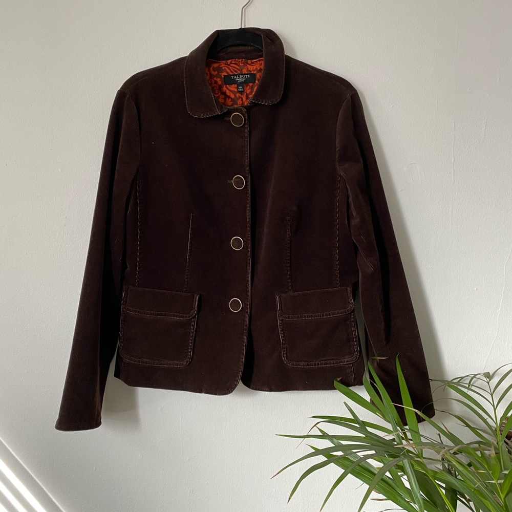 Brown Cord Coat